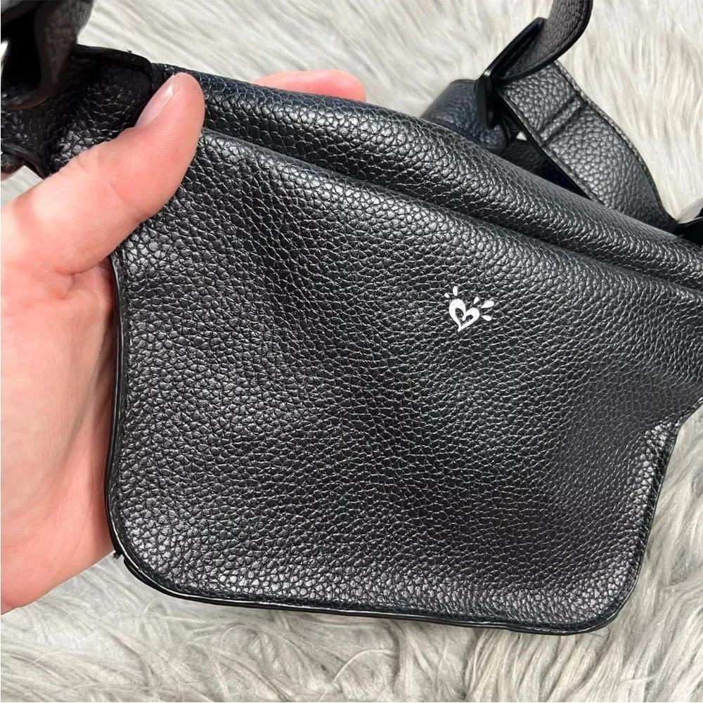 Justice Girls Black Tassel Belt Bag